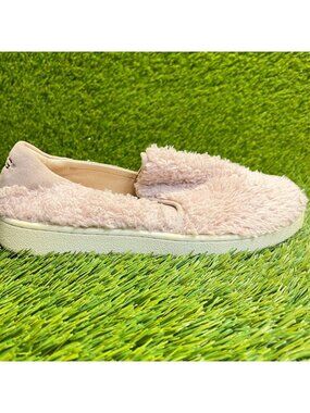 UGG Ricci Womens Size 7 Pink White Casual Walking Outdoor Slip On Loafers Shoes